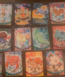Pokemon TCG Topps Card Lot (23 Cards) Non-holo (LP/MP) - Image 3