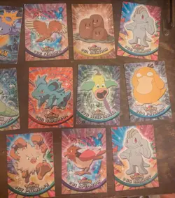 Pokemon TCG Topps Card Lot (23 Cards) Non-holo (LP/MP) - Image 4