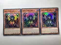 3 x Kewl Tune Clip PHRE-EN032 Super Rare 1st Edition YuGiOh Playset NM - Image 1