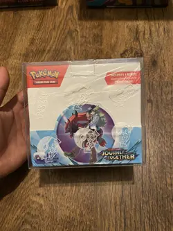 Pokemon TCG - Journey Together Enhanced Booster Box - New and Sealed! + Case! - Image 1