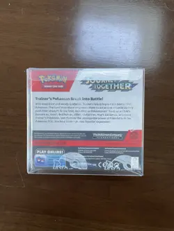 1x Pokemon Journey Together Enhanced Booster Box with Acrylic Case- New & Sealed - Image 2