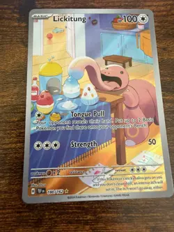 Lickitung 180/162 SV05: Temporal Forces Pokemon Holofoil - Image 1