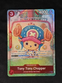One Piece TCG Tony Tony Chopper (SR) EB01-006 Alt Art Memorial Collection Sowsow - Image 2
