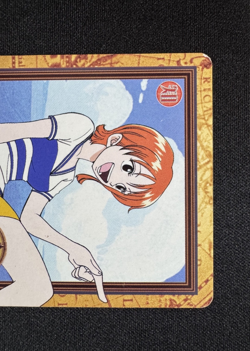 One Piece Carddass Hyper Battle First Stage C09 Nami Bandai Japan Vintage NM - Image 4