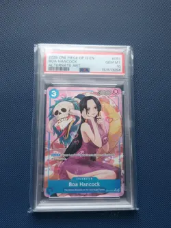 2025 ONE PIECE OP13-CARRYING ON HIS WILL ALTERNATE ART #051 BOA HANCOCK PSA 10 - Image 1