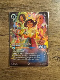 Disney Lorcana The Madrigal Family - Every Generation Enchanted Foil 230/207 - Image 1
