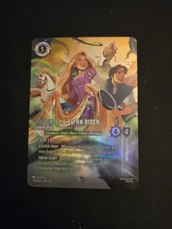 Disney Lorcana Attack of the Vine Rapunzel & Flynn Rider Enchanted 239/207 NM - Image 2