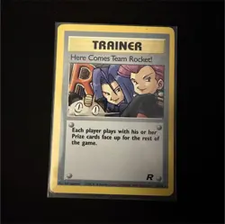 Wizards of the Coast Here Comes Team Rocket! 15/82 Holo Rare Unlimited - Image 1