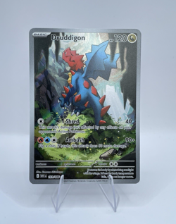 Pokemon TCG: Druddigon 151/086 Holo Illustration Rare White Flare - NEAR MINT - Image 1
