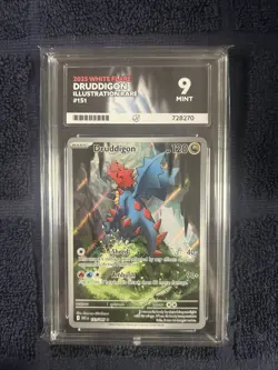 Druddigon 151/086 | ACE 9 | Illustration Rare | White Flare | Pokemon TCG - Image 1