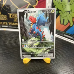 Druddigon S&V: White Flare 151/086 Illustration Art Rare Pokemon TCG - Image 1