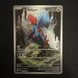 Druddigon 151/086 Illustration Rare - White Flare - NM English Pokemon TCG - Image 2