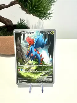 Druddigon 151/086 Illustration Rare - White Flare - Pokemon TCG - Image 1