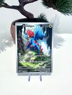 Druddigon 151/086 Illustration Rare - White Flare - Pokemon TCG - Image 1