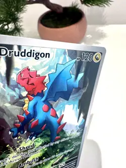 Druddigon 151/086 Illustration Rare - White Flare - Pokemon TCG - Image 3