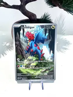Druddigon 151/086 Illustration Rare - White Flare - Pokemon TCG - Image 1