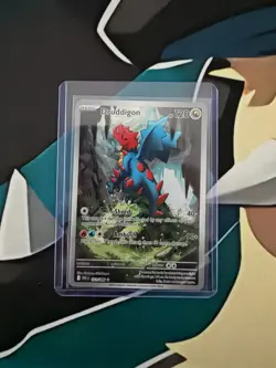 Pokemon TCG White Flare Druddigon Card 151/086 English Illustration Rare - Image 1