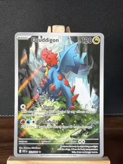 Druddigon 151/086 | Illustration Rare, White Flare | Pokemon TCG | NM - Image 1