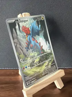 Druddigon 151/086 | Illustration Rare, White Flare | Pokemon TCG | NM - Image 3