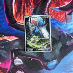 Pokemon TCG Druddigon 151/086 Illustration Rare White Flare, Near Mint Condition - Image 1