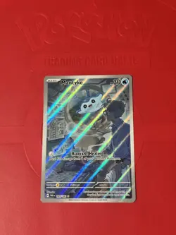 Pokemon Mantyke Holo Illustration Rare IR 189/182 Paradox Rift NM Condition - Image 1