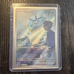 Pokemon Mantyke 189/182 Paradox Rift Illustration Rare - NM - Image 1