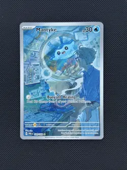 Mantyke - 189/182 - Illustration Rare - Paradox Rift - NM - Pokemon TCG - Image 1