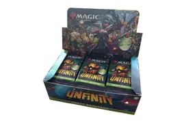 36 Sealed Unfinity Draft Booster Packs + Display Box - Image 1