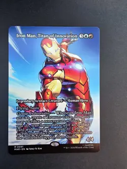 Iron Man, Titan of Innovation (Borderless) Marvel Universe Eternal-Legal Regular - Image 1