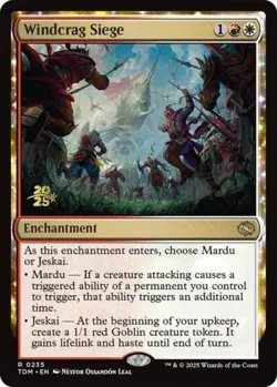 Windcrag Siege -Foil Near Mint MTG Promos: Prerelease Cards - Image 1