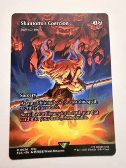 Shantotto's Coercion - Diabolic Intent (Showcase) ✅ FF ✅Magic(mtg) - Image 1