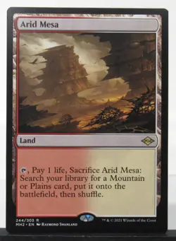 MTG Arid Mesa Regular Rare 244 Modern Horizons 2 NM - Image 1