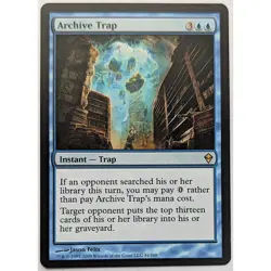 Archive Trap, Zendikar (ZEN), #41 LP MTG - Image 1
