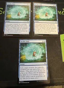 Reality Shift X3 Fate Reforged Magic the Gathering MTG - Image 1