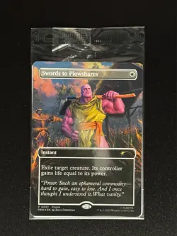 MTG Swords to Plowshares PSA Magazine Promo Marvel Thanos - Image 2