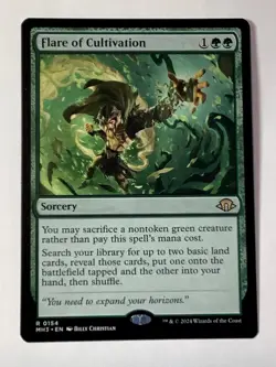 Flare of Cultivation 154 Rare Modern Horizons 3 Magic: The Gathering Near Mint - Image 1