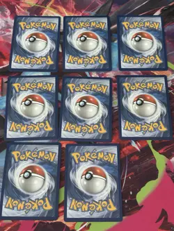 Pokemon Black Pitch Double Rare Lot Of 8! - Image 2