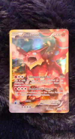 Pokemon TCG Volcanion XY XY185 Holo Promo Promo - Image 1