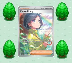 Pokemon - Parasol Lady - 255/182 - SV04: Paradox Rift - Holo NM - Image 1