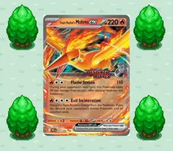 Pokemon - Team Rocket's Moltres ex (Destined Rivals Stamp) - 031/182 - Promo - Image 1