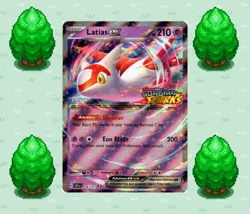Pokemon - Latias ex (Surging Sparks) - 076/191 - Promo - Holo - Double Rare NM - Image 1