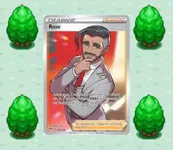 Pokemon - Rose (Full Art) - 189/189 - SWSH03: Darkness Ablaze - Holo - Image 1
