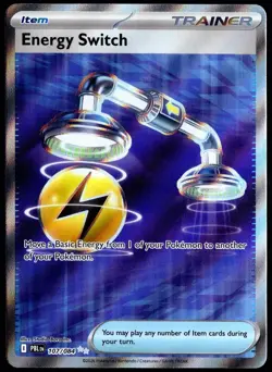 Pokemon TCG Energy Switch 107/084 2026 Pitch Black Ultra Rare Card - GRADE READY - Image 1