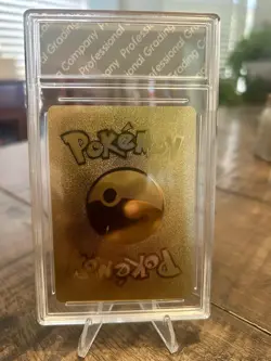 Pokemon Gold Foil Mcharizard EX Mega Charizard Fan Art Card 108/106 230HP PGC 10 - Image 3