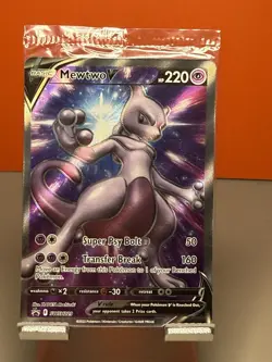 SEALED Mewtwo V SWSH229 Holo Promo Pokemon Go TCG - Image 1