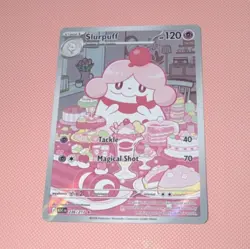 Pokemon Slurpuff Reverse Holo English Card 120 HP Scarlet & Violet 236/217 TCG - Image 1