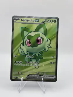 Sprigatito ex 251/217 Ultra Rare ME: Ascended Heroes Pokemon Holofoil Near Mint - Image 1