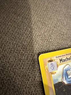 Pokemon Card Base Set Machoke 34/102 1999-2000 4th Prink UK Exclusive - Image 3