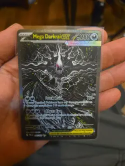 Mega Darkrai ex SIR 116/084 Me05: Pitch Black Pokemon TCG - Image 1