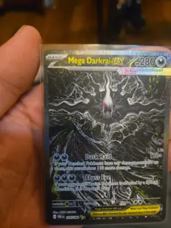 Mega Darkrai ex SIR 116/084 Me05: Pitch Black Pokemon TCG - Image 4